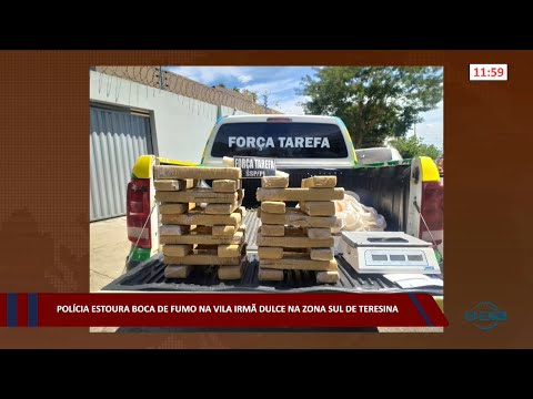 Polícia estoura boca de fumo na Vila Irmã Dulce na zona sul de Teresina 24 08 2022