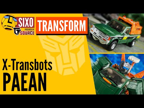TRANSFORM: Transformers X-Transbots MX-IXT Paean (Cartoon Version)