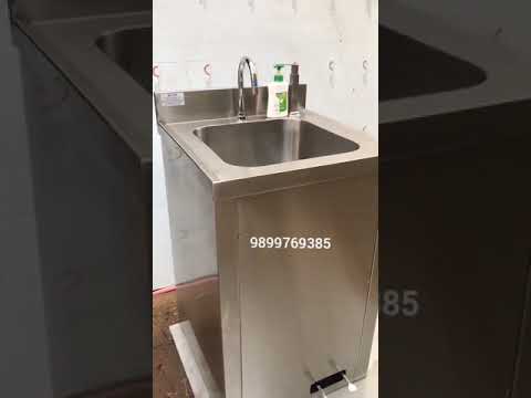 Prv foot operated hand wash station