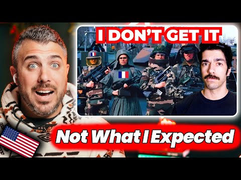 American Reacts to 'France’s Military is Weird' 😳