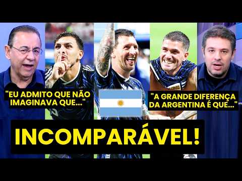 “NENHUMA OUTRA SELEÇÃO DO MUNDO tem ISSO! A ARGENTINA SE DÁ AO LUXO de…” | MESSI É UMA ABERRAÇÃO!