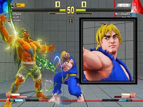 SFVAE Wolfgang Blanka VS MurcielagoES Ken - Mental Problem Blanka