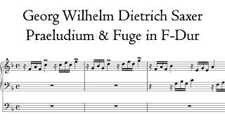 Saxer - Praeludium & Fuge in F-Dur / F Major - Metzler organ, Poblet, Hauptwerk