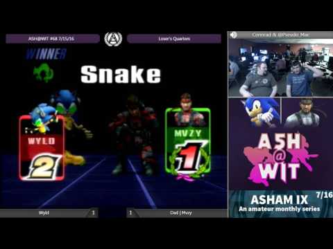 Wyld (Sonic) vs MVZY (Snake) - ASH@WIT #68 PM Loser's Quarters