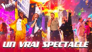 Journey - Don&#39;t stop believin - The Joyfull Key, Michael David, Kylian et Mega | The Voice | Groupes