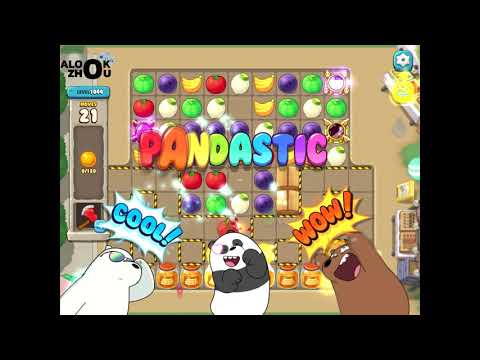 We Bare Bears Match 3 Repairs (Gameplay) : Level 1044