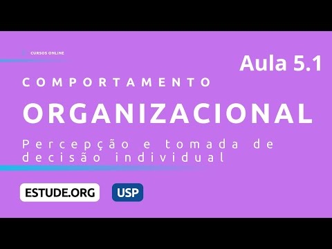 Comportamento Organizacional Aula 1 O que é comportamento organizacional