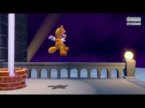 Super Mario 3D World (Switch) 5-2 Speedrun - Time: 18 (Former WR)