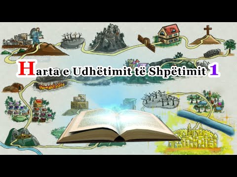 [Progresi i Pelegrinit/Pilgrim Progress] Harta e Udhëtimit të Shpëtimit 1 (천로역정 지도 1)