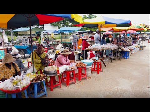 Cambodian Street Food - Foods And People Activities