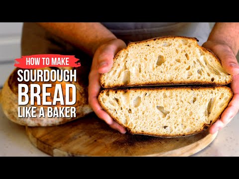 How to Make Amazing SOURDOUGH BREAD from Start to Finish