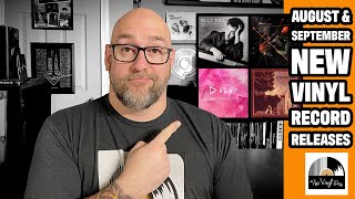 Upcoming August & September 2025 New Vinyl Record Releases & Reissues
