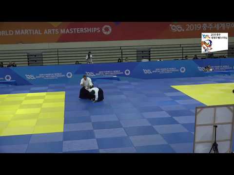 World Martial Arts Masterships Chungju 2019 Démonstration finale Christian Tissier Shihan