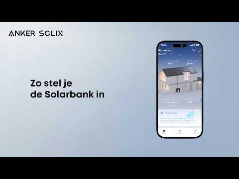 Zo stel je de Solarbank in