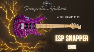 Video thumbnail for ESP Original Snapper w/ Doug Rappoport INDIGO Purple by Incognito Guitars