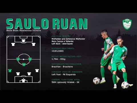 SAULO RUAN ● Midfielder / Defensive Midfielder ● Highlights (23/24)