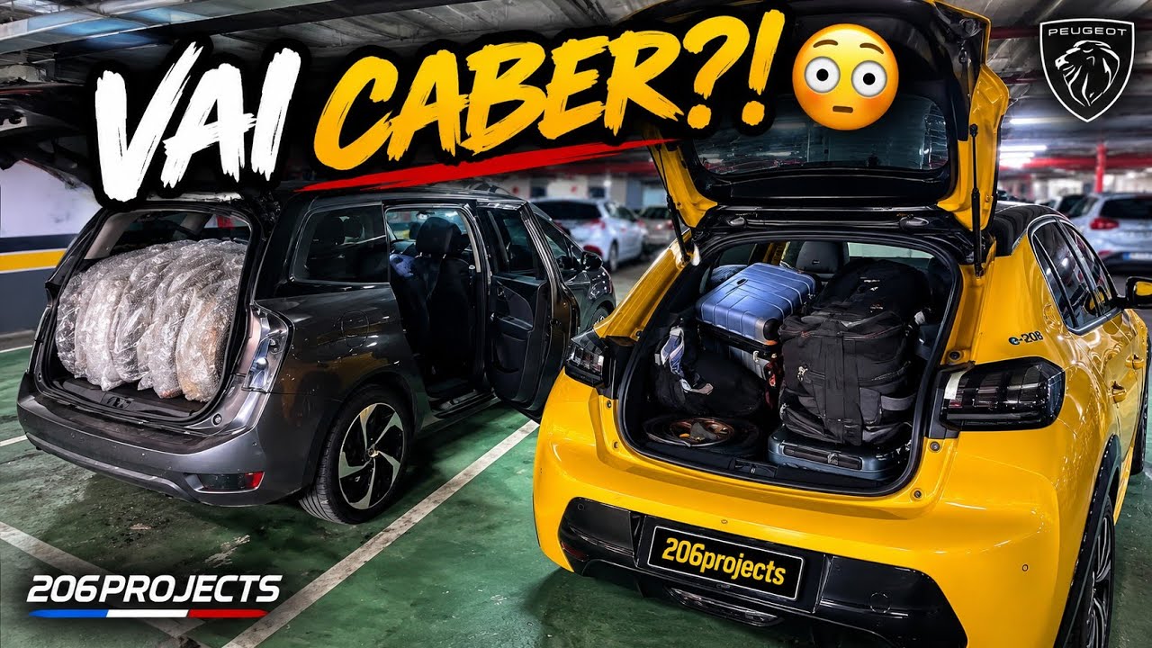 PREPARATIVOS PARA A VIAGEM DE 4000KM COM O E208!!