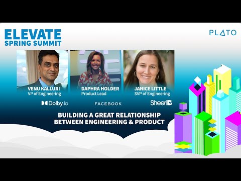 Daphra Holder of Facebook Venu Kalluri of Dolby.io and ... - YouTube