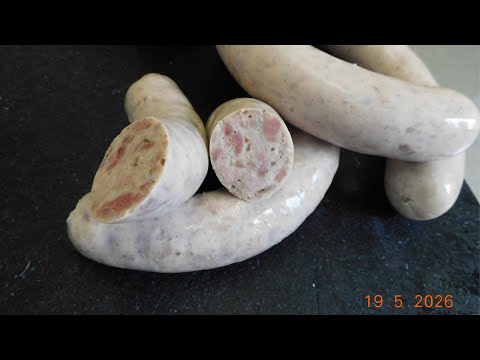 "Homemade venison grill sausage - perfect for the barbecue season!"