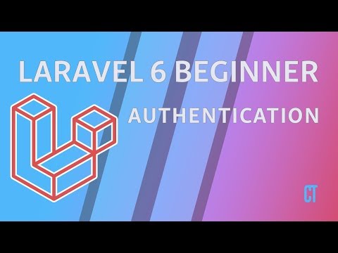 Laravel 6 Beginner e15 Authentication Register Login Password Reset