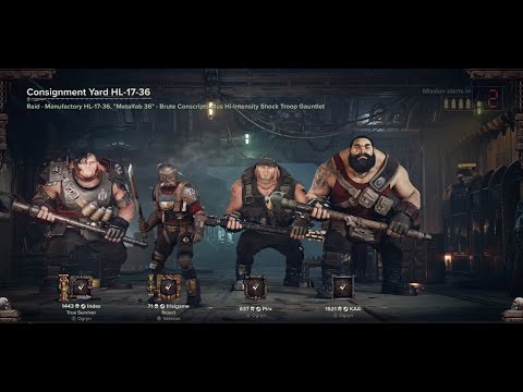 Darktide Brute Conscripts Auric Damnation HISTG Consignment Yard