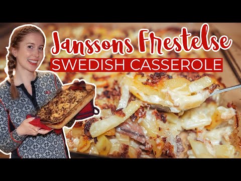 Janssons Frestelse (Swedish Potato Casserole Recipe)