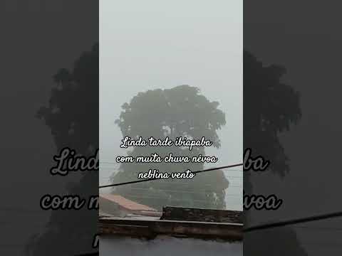 ubajara Ceará agora muita chuva vento neblina e névoa
