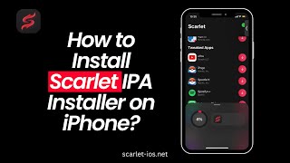 How to Install Scarlet IPA Installer on iPhone