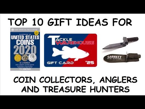 Best Holiday Gifts For Coin Collectors, Anglers and Treasure Hunters