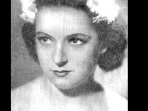 Halina Mickiewiczówna - O légère hirondelle (Mireille/Gounod) in Polish