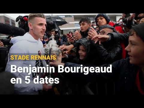 Benjamin Bourigeaud en cinq dates au Stade Rennais