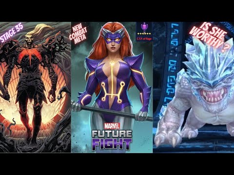 TITANIA FEARITSELF AWAKEN RAGE REVIEW - ABX , WBL STAGE 35 - IS SHE WORTHY ? | Marvel Future Fight