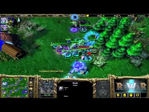 WE_Pepsi_kai_(UD) vs weishawang(UD) - WarCraft 3 gameplay - RN689