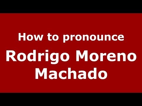 How to pronounce Rodrigo Moreno Machado (Spanish/Spain) - PronounceNames.com