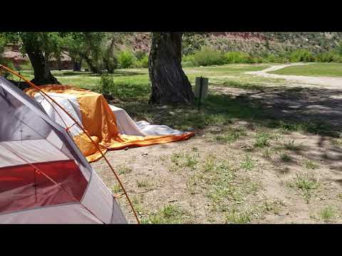 Video of the campsite and area