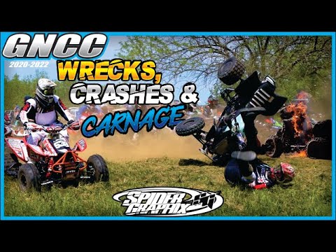 GNCC Wrecks Crashes and Carnage!