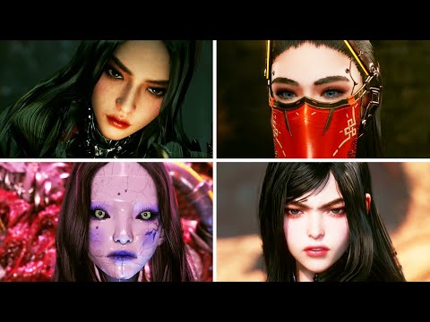 STELLAR BLADE - All Bosses / Boss Fights (With Cutscenes) [4K 60FPS] PS5