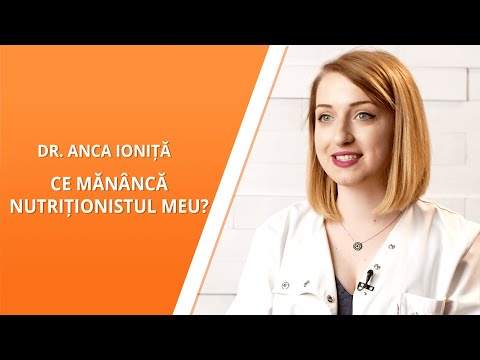 Ce mănâncă nutriționistul meu? - Dr. Anca Ioniță  | Clinica de nutriție KiloStop