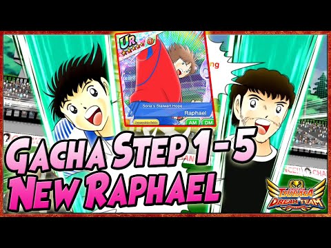 🔥 GACHA STEP 1-5 "New" RAPHAEL | SSR TIKET | GACHA 350 DreamPot Tiket - Captain Tsubasa Dream Team