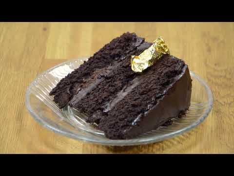 Hoe breng je eetbaar bladgoud aan: instructie