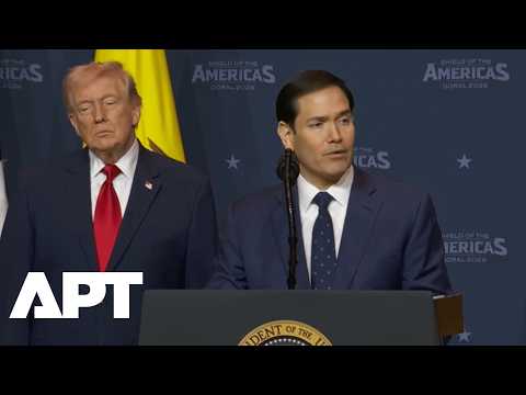 Rubio Addresses Latin Leaders in Spanish at Trump’s Shield of the Americas Summit | APT