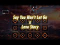 【Sky Sheet】 Say You Won't Let Go x Love Story | Sky CotL Piano Cover