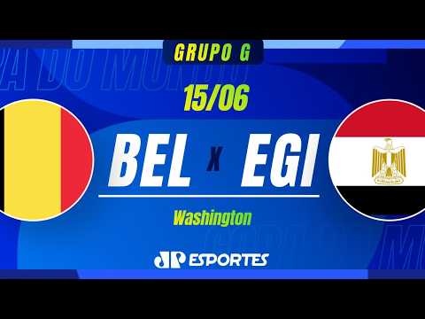 Bélgica x Egito – AO VIVO – 15/06/2026 – Copa do Mundo