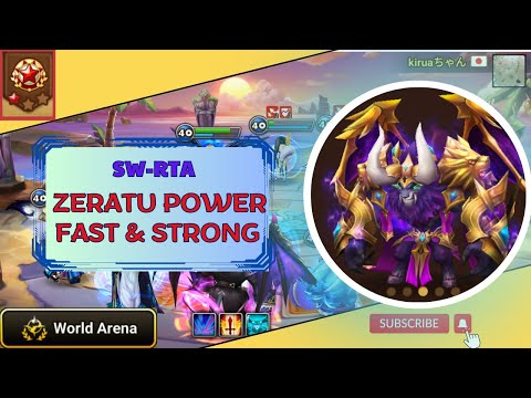 Zeratu Forbidden Power on RTA with friends【RTA-SW】Summoners War - RTA