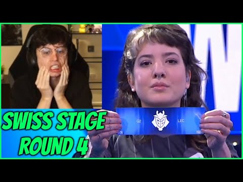 THIS DRAW SUCKS | CAEDREL REACTS TO SWISS STAGE DRAW - ROUND 4