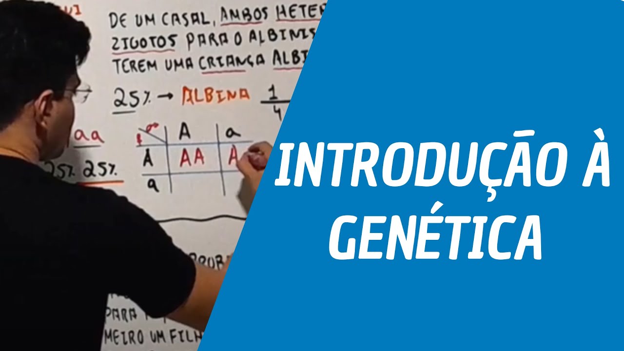 INTRODUÇÃO À GENÉTICA - CONCEITOS BÁSICOS - Prof. Emerson Inácio
