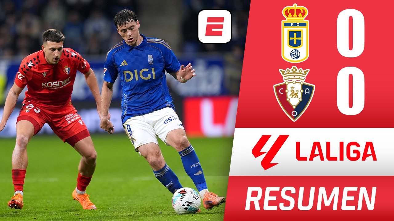 El Real Oviedo sella un complicado empate con el Osasuna y sigue hundido en el descenso | La Liga