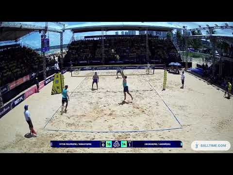 George/André 2x0 Vitor Felipe/Renato Andrew FINAL JOÃO PESSOA 2023