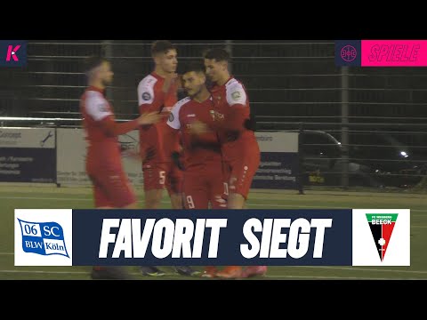 Torreiches Pokalspektakel im Mittelrheinpokal | SC Blau-Weiß 06 Köln - FC Wegberg-Beeck
