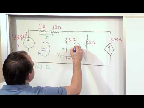 Lezione 13 - Correnti di maglia CA, parte 2 (analisi del circuito CA)